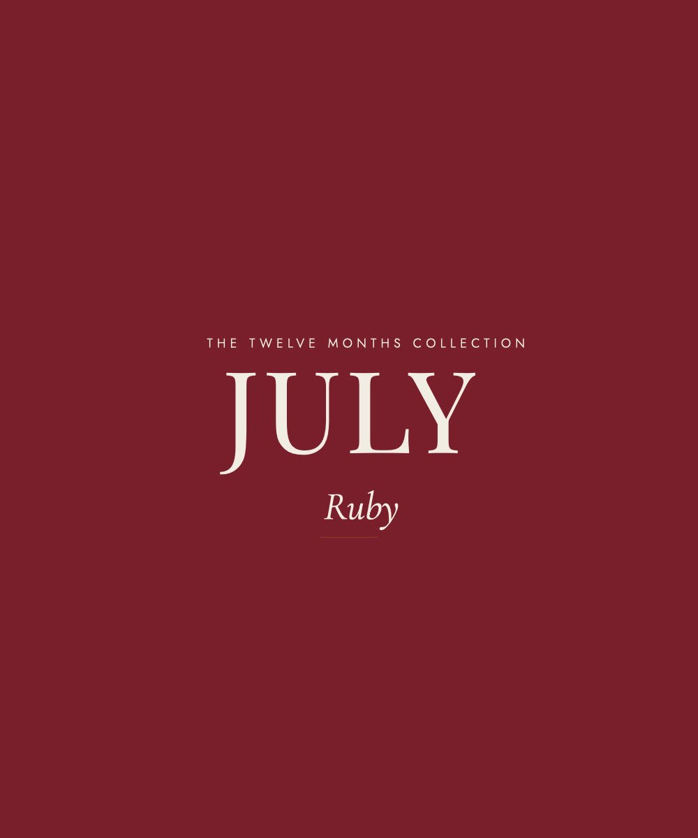 July Birthstone Ring, Ruby - Virginia Allan