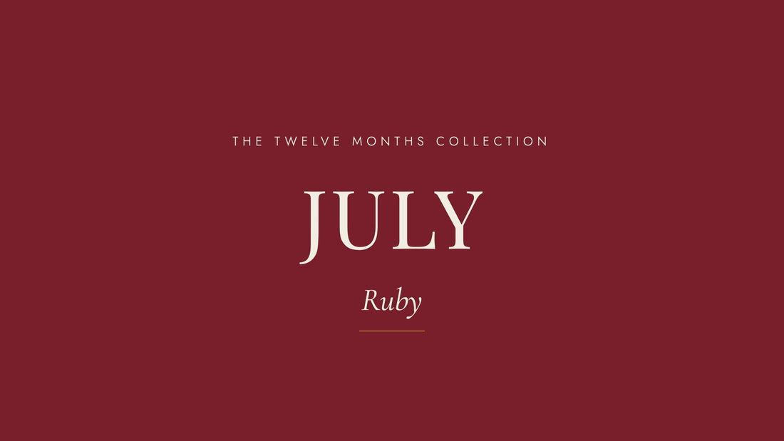 Ruby. The July birthstone, and the colour of a thousand years of English jewels. - Virginia Allan