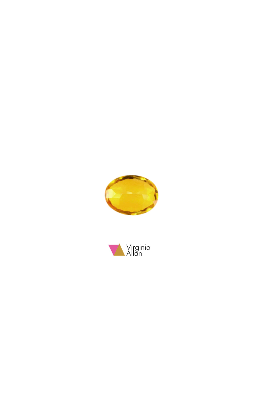 November Birthstone Ring, Citrine