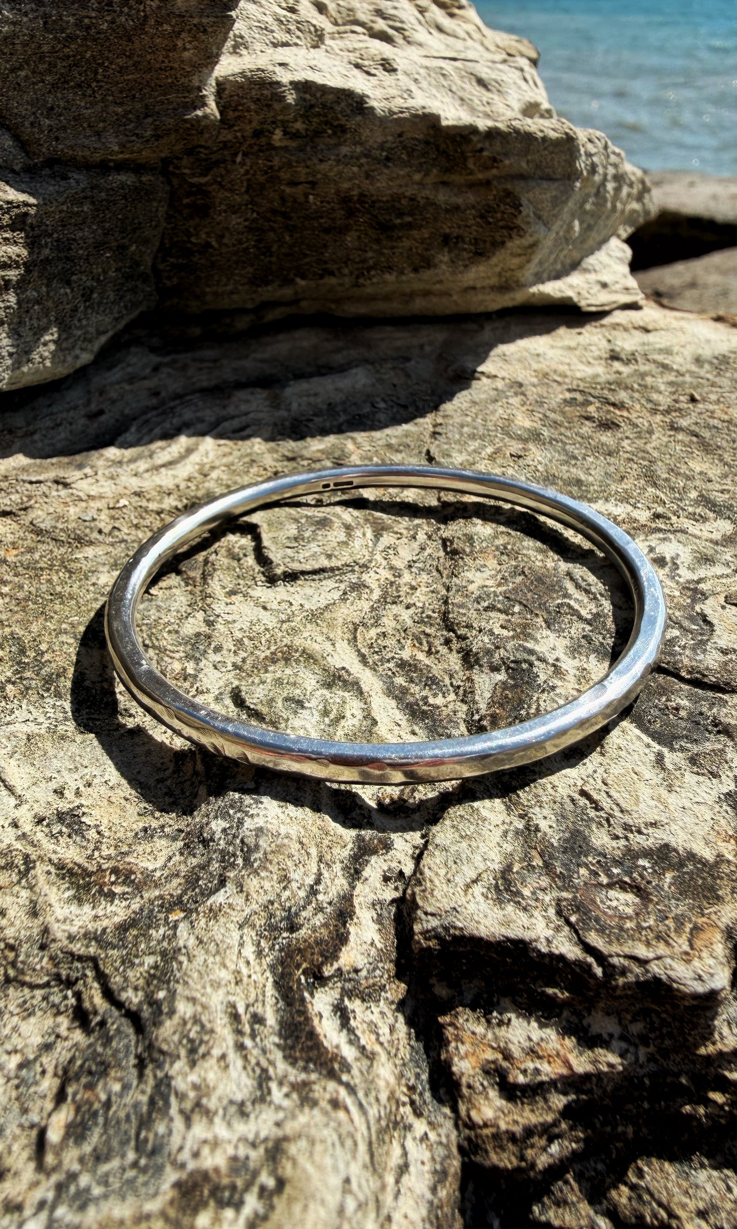 Hammered Bangle
