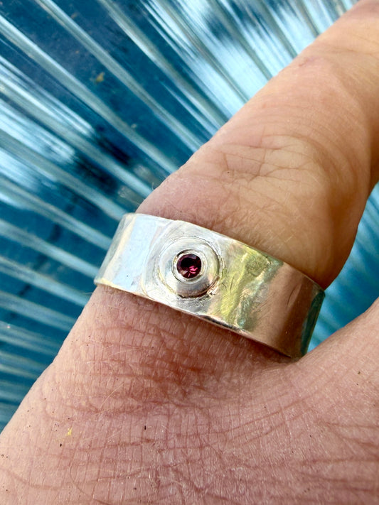July Birthstone Ring