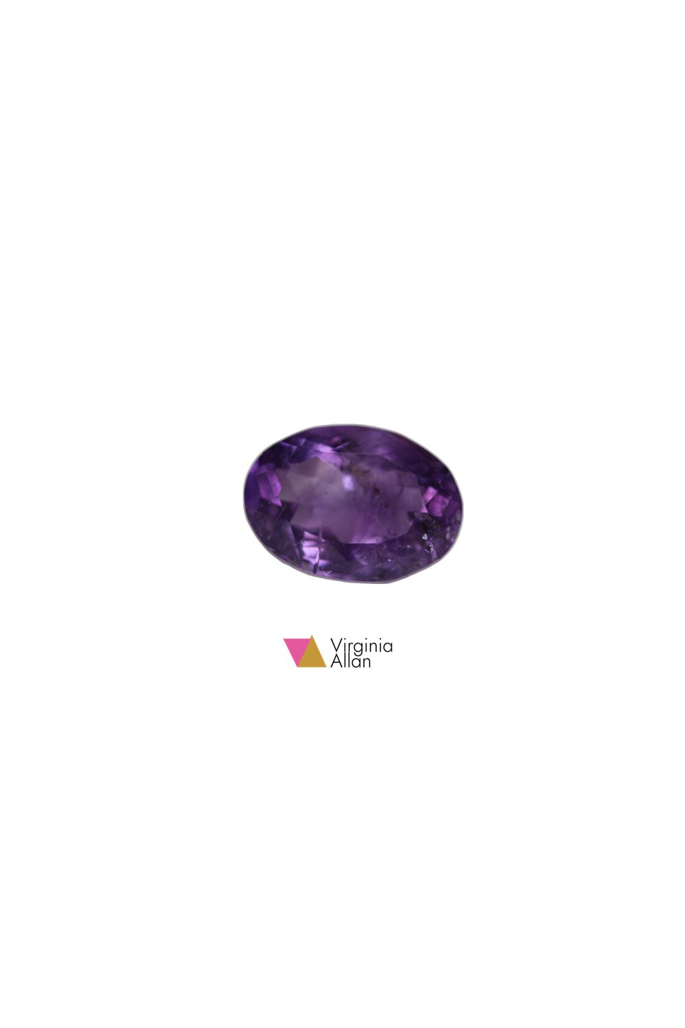 February Birthstone Ring, Amethyst - Virginia Allan