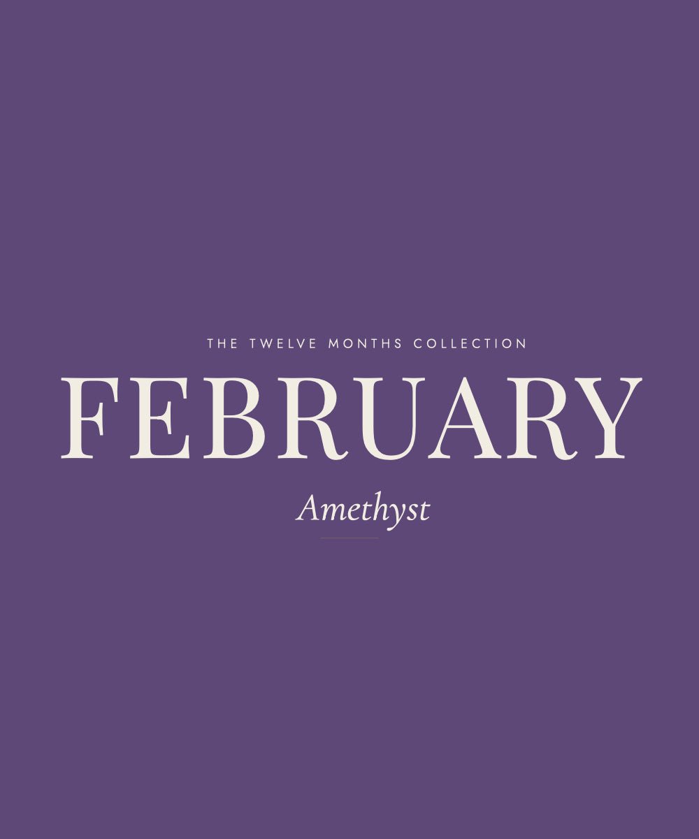 February Birthstone Ring, Amethyst - Virginia Allan