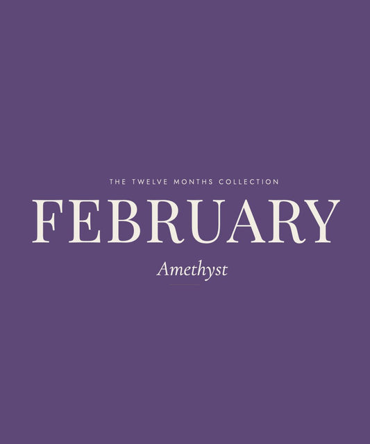 February Birthstone Ring, Amethyst - Virginia Allan