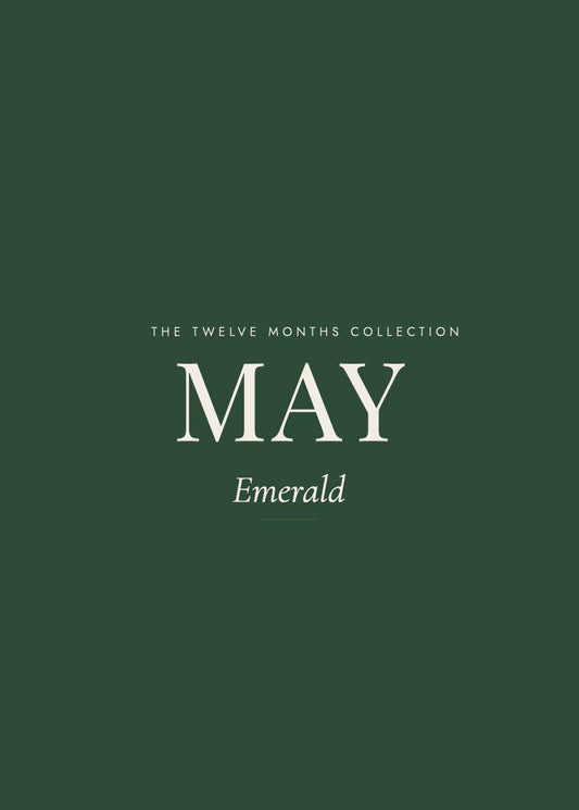 May Birthstone Ring, Emerald - Virginia Allan
