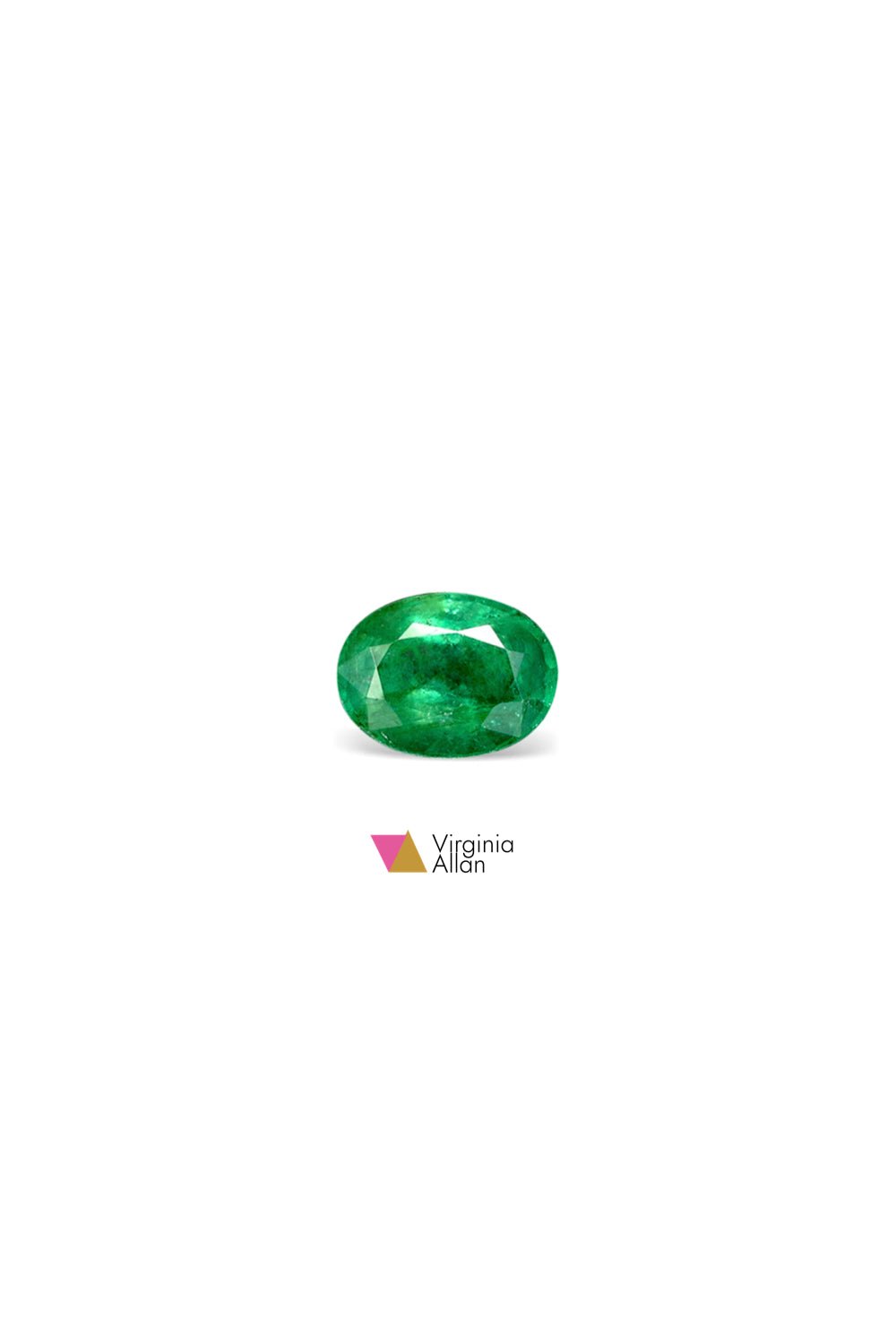 May Birthstone Ring, Emerald - Virginia Allan