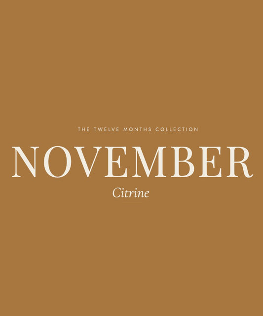 November Birthstone Ring, Citrine - Virginia Allan