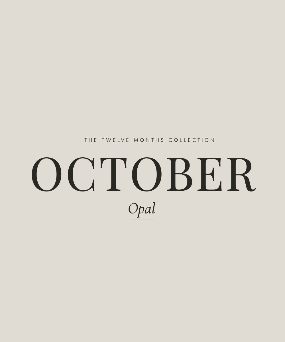 October Birthstone Ring, Opal - Virginia Allan
