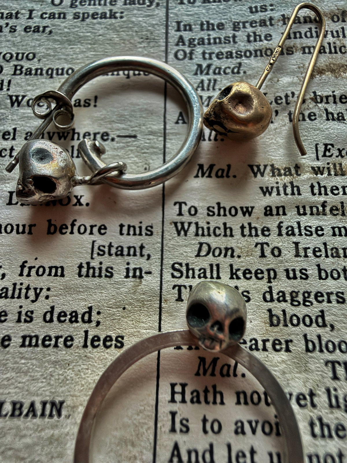 Silver Skull ring - Virginia Allan