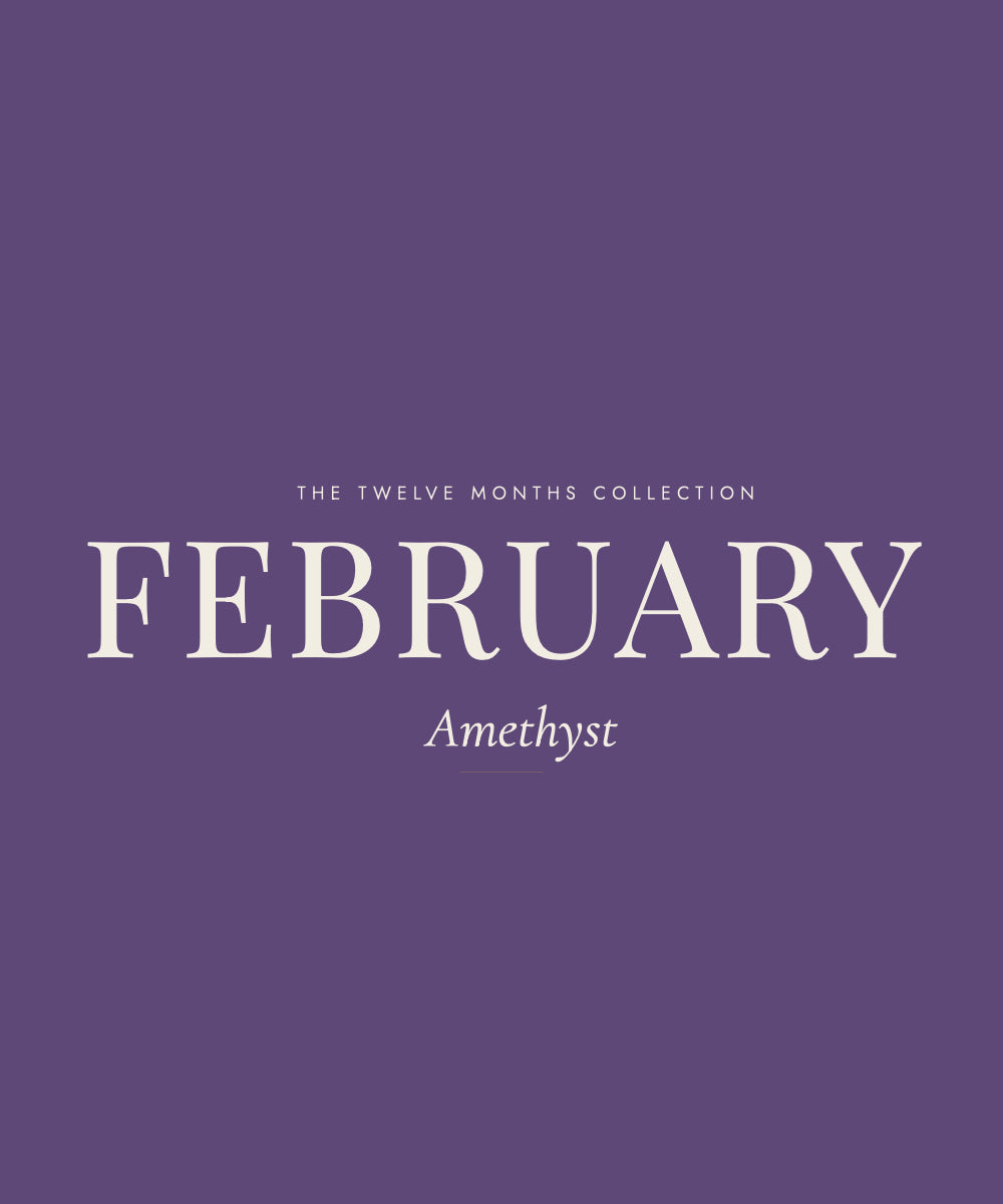 February Birthstone Ring, Amethyst