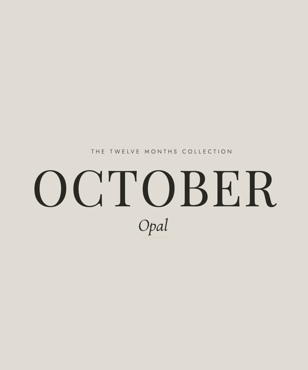 October Birthstone Ring, Opal